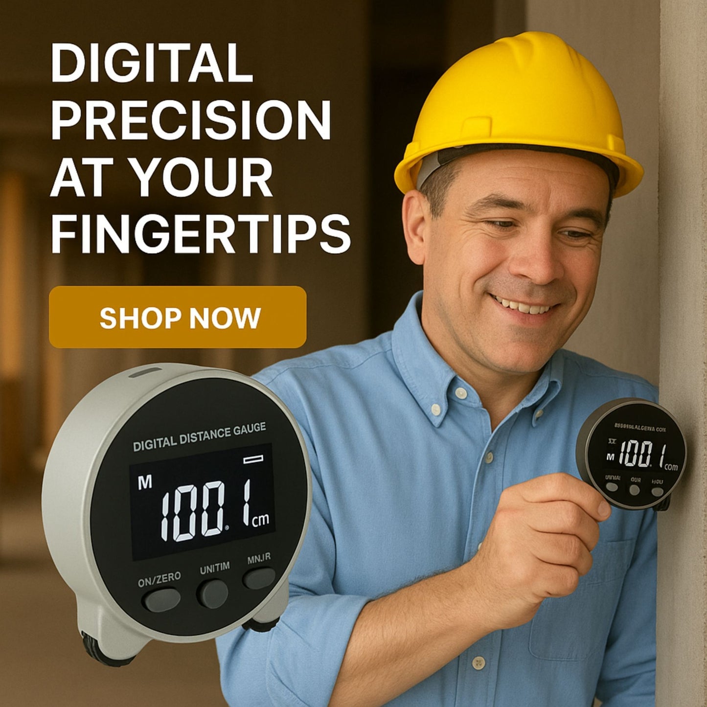 Quick Read Digital Ruler - Measure Anything, Anywhere - Precision You Can Trust ⚡ Limited Stock!