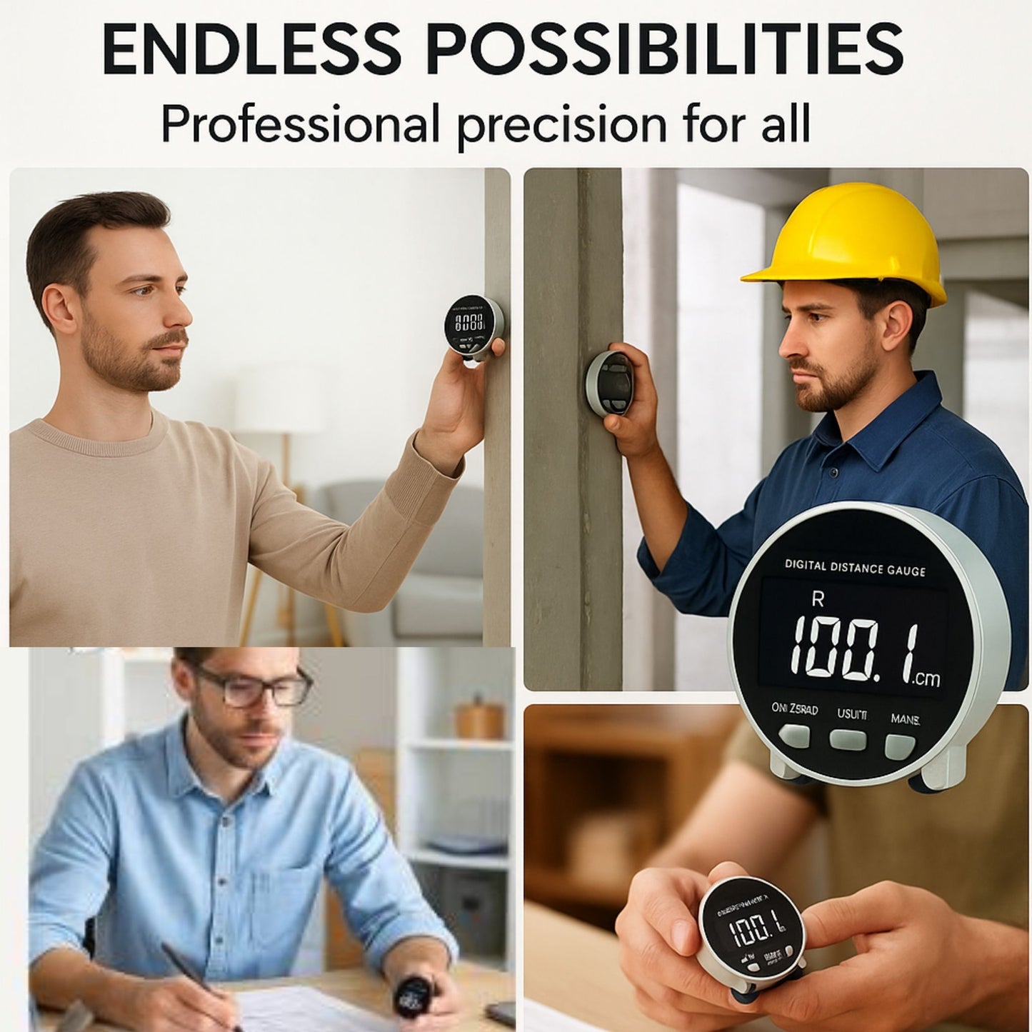 Quick Read Digital Ruler - Measure Anything, Anywhere - Precision You Can Trust ⚡ Limited Stock!