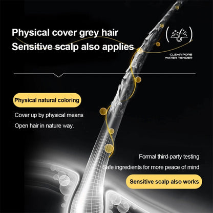 Instant Hair Touch-Up Stick – Bye Bye Grey in Just 5 Seconds!