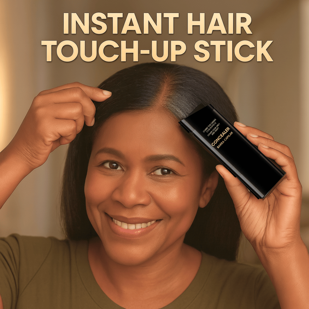 Instant Hair Touch-Up Stick – Bye Bye Grey in Just 5 Seconds!